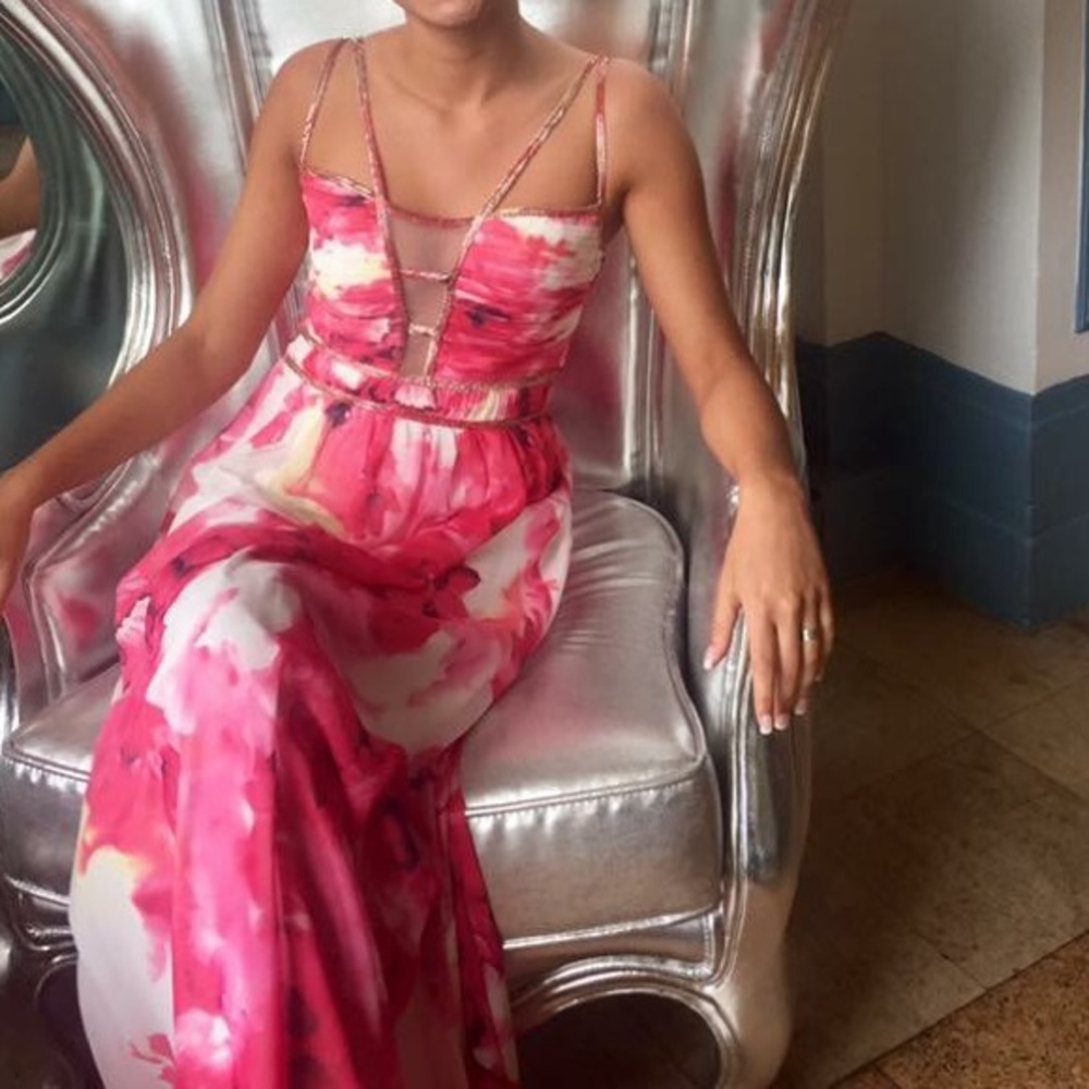 Beautiful floral gown